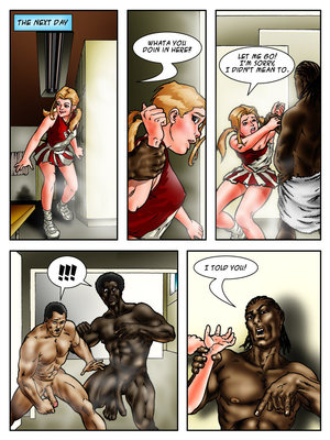 8muses Interracial Comics BlacknWhite- BBC High- The Head Cheerleader 2 image 02 