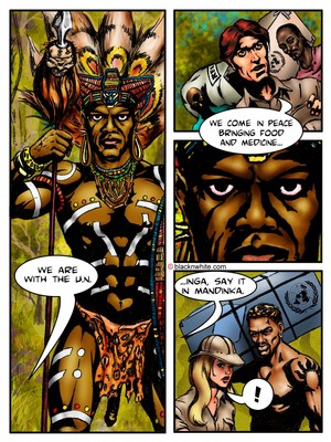 Cartoon Shemale Interracial - BlacknWhite- Black cock shemale 1 8muses Interracial Comics - 8 Muses Sex  Comics