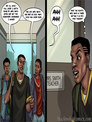 8muses Interracial Comics BlacknWhite- Detention 2 image 42 