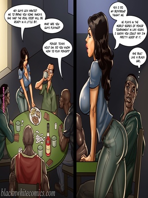 8muses Interracial Comics BlacknWhite- The Poker Game 2 image 07 