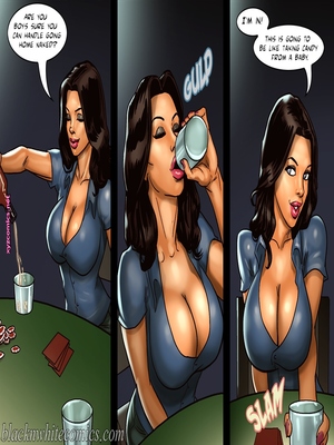 8muses Interracial Comics BlacknWhite- The Poker Game 2 image 12 