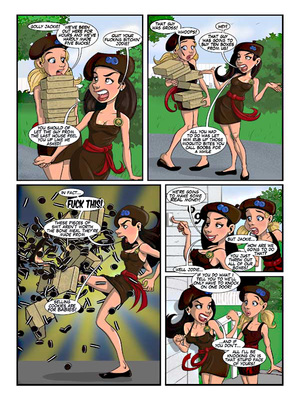 Blueberry Girls- Sinope 8muses Adult Comics