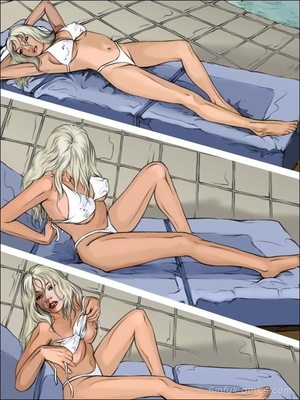 8muses Porncomics Britney Spear- Sunbathing, Sinful image 01 