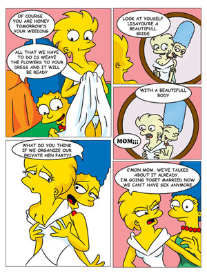 8muses Adult Comics Charming Sister – The Simpsons image 03 