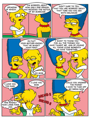 8muses Adult Comics Charming Sister – The Simpsons image 04 