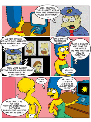8muses Adult Comics Charming Sister – The Simpsons image 05 
