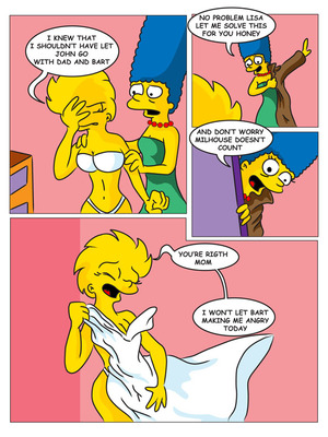 8muses Adult Comics Charming Sister – The Simpsons image 06 