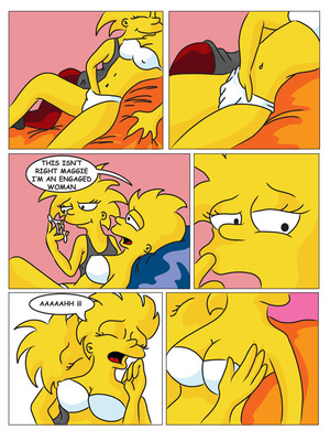 8muses Adult Comics Charming Sister – The Simpsons image 12 