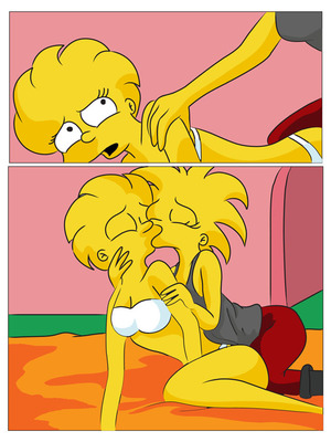 8muses Adult Comics Charming Sister – The Simpsons image 14 