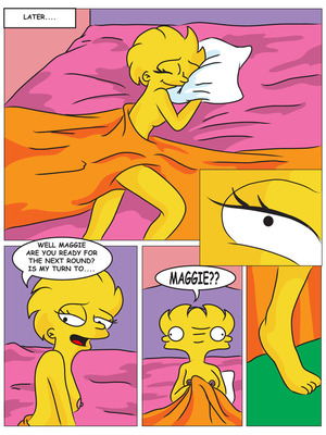8muses Adult Comics Charming Sister – The Simpsons image 24 