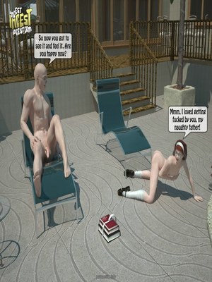 8muses 3D Porn Comics Dad have sex with daughter in the pool image 37 