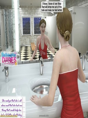 8muses 3D Porn Comics Daddy + Daughter 10 Diaries image 03 