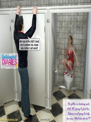 8muses 3D Porn Comics Daddy + Daughter 10 Diaries image 07 