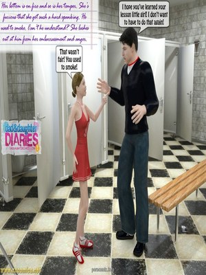 8muses 3D Porn Comics Daddy + Daughter 10 Diaries image 11 