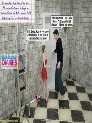 8muses 3D Porn Comics Daddy + Daughter 10 Diaries image 24 