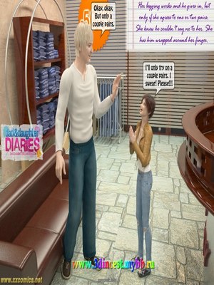 8muses 3D Porn Comics Daddy + Daughter 11 Diaries image 03 