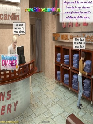 8muses 3D Porn Comics Daddy + Daughter 11 Diaries image 04 