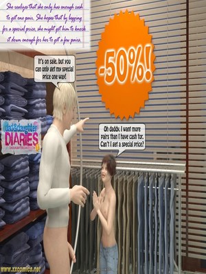 8muses 3D Porn Comics Daddy + Daughter 11 Diaries image 28 