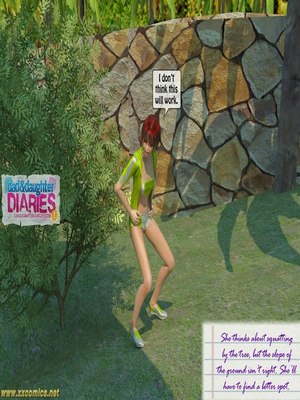 8muses 3D Porn Comics Daddy + Daughter 12 Diaries image 10 