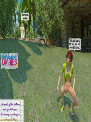 8muses 3D Porn Comics Daddy + Daughter 12 Diaries image 11 