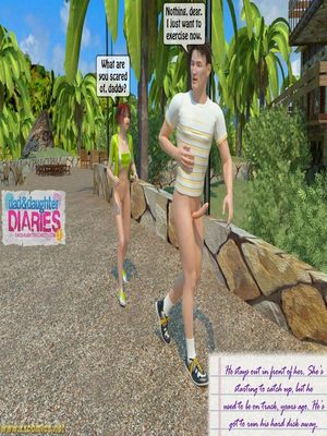 8muses 3D Porn Comics Daddy + Daughter 12 Diaries image 16 