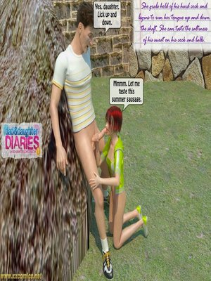 8muses 3D Porn Comics Daddy + Daughter 12 Diaries image 20 