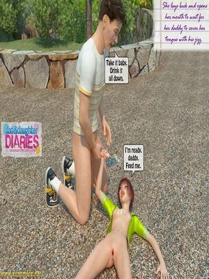 8muses 3D Porn Comics Daddy + Daughter 12 Diaries image 36 