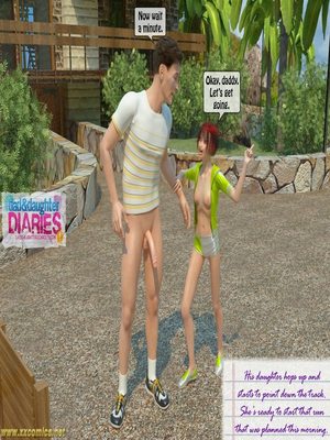 8muses 3D Porn Comics Daddy + Daughter 12 Diaries image 39 
