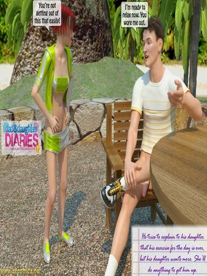 8muses 3D Porn Comics Daddy + Daughter 12 Diaries image 40 