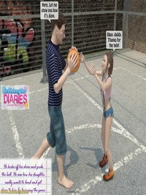 8muses 3D Porn Comics Daddy + Daughter 13 Diaries image 03 