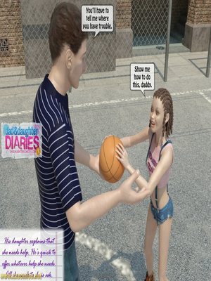 8muses 3D Porn Comics Daddy + Daughter 13 Diaries image 04 