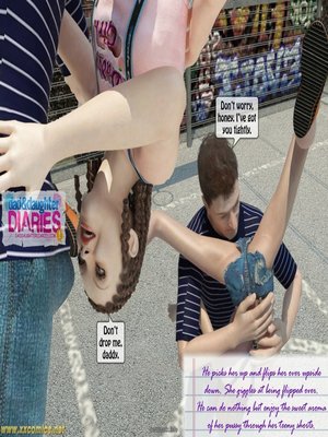 8muses 3D Porn Comics Daddy + Daughter 13 Diaries image 16 