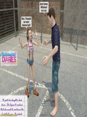 8muses 3D Porn Comics Daddy + Daughter 13 Diaries image 17 