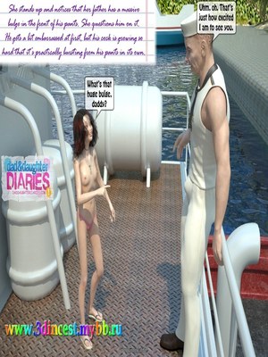 8muses 3D Porn Comics Daddy + Daughter 15 Diaries image 10 