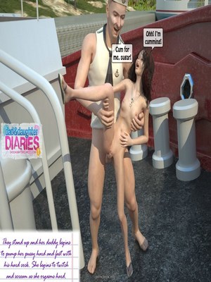 8muses 3D Porn Comics Daddy + Daughter 15 Diaries image 28 