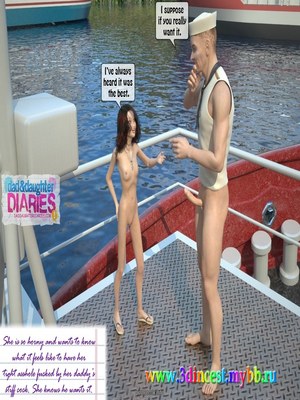 8muses 3D Porn Comics Daddy + Daughter 15 Diaries image 41 