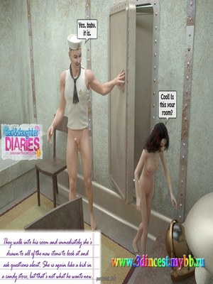 8muses 3D Porn Comics Daddy + Daughter 15 Diaries image 43 