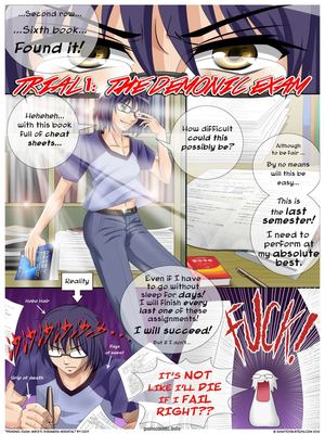 8muses Hentai-Manga Demonic Exam- Maya Shrunken Mortal image 02 