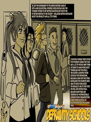 8muses Adult Comics Depravity Schools- Dirty Drawings image 03 