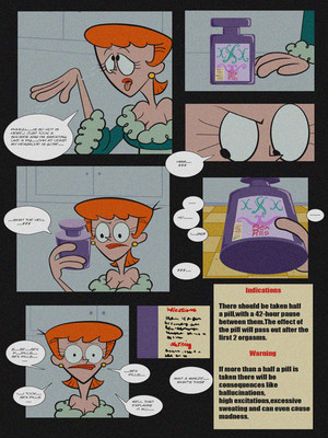 8muses  Comics Dexter’s Laboratory-  Sex Pills image 09 