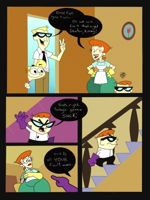 8muses  Comics Dexter Laboratory- Bad Mouth Mom image 02 