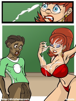 8muses Interracial Comics Dirty Fantasy- Sex ed image 05 