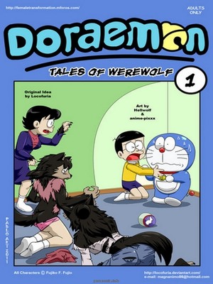 Doraemon- Tales of Werewolf 8muses Adult Comics