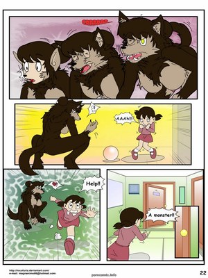 8muses Adult Comics Doraemon- Tales of Werewolf image 24 