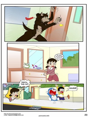 8muses Adult Comics Doraemon- Tales of Werewolf image 25 