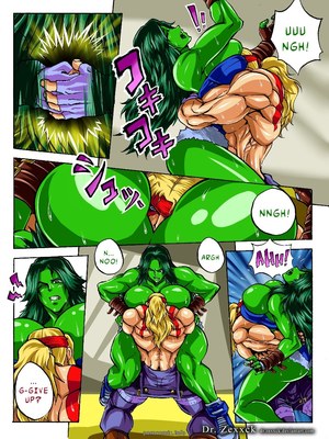 8muses Porncomics DR.Zexxck- Alex vs. She Hulk image 04 