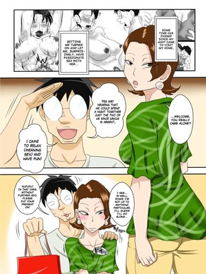 8muses Hentai-Manga Dripping With Sweat At Aunts Place-Hentai image 02 