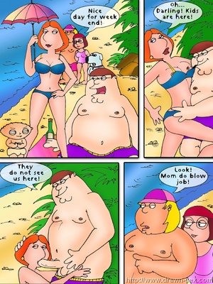 Family Guy – Beach Play,Drawn Sex 8muses Adult Comics