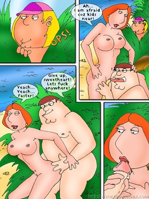 8muses Adult Comics Family Guy – Beach Play,Drawn Sex image 02 