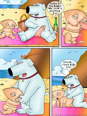 8muses Adult Comics Family Guy – Beach Play,Drawn Sex image 06 